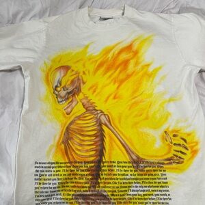 Teddy Fresh Skeleton Fire T-shirt
